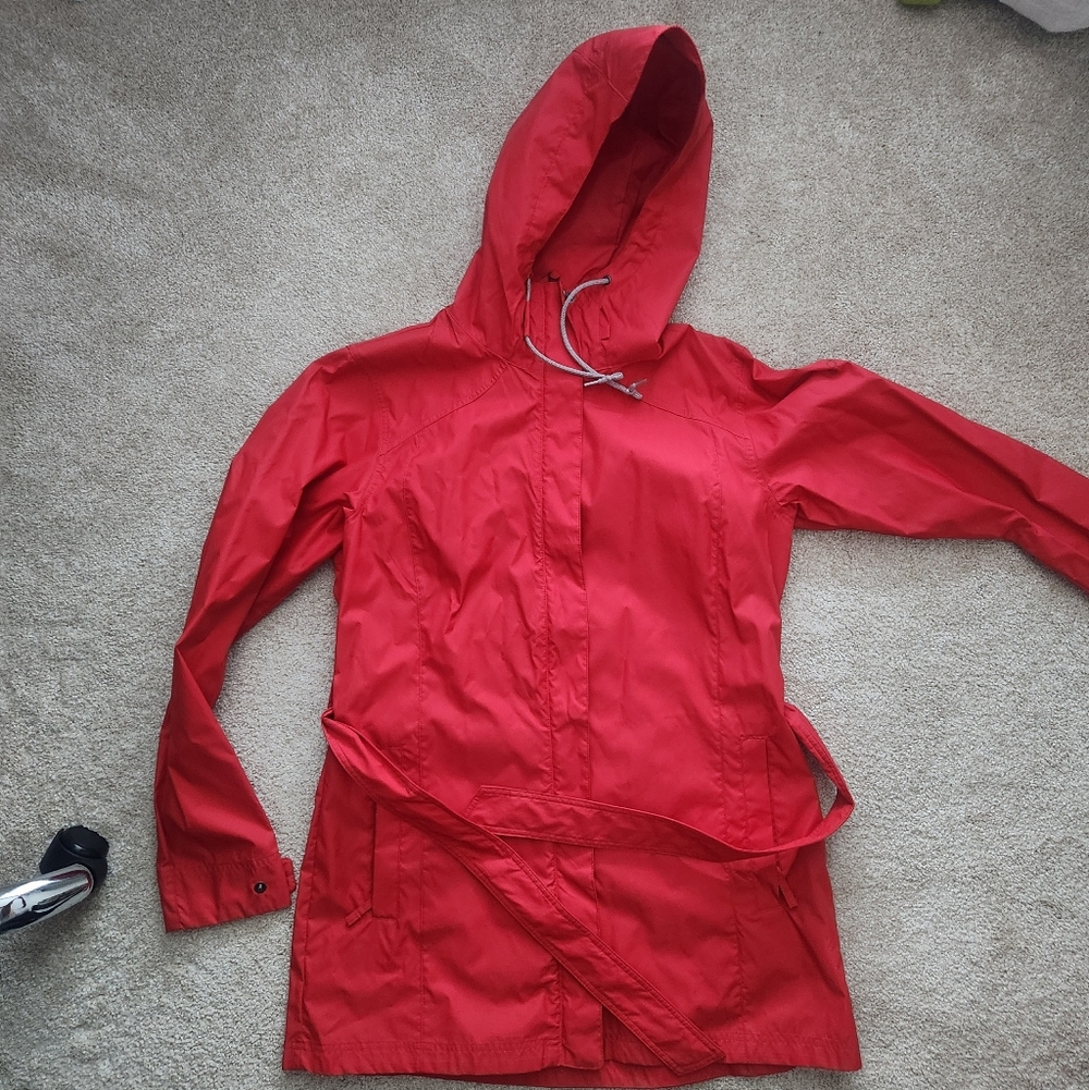Columbia Redish Pink Raincoat